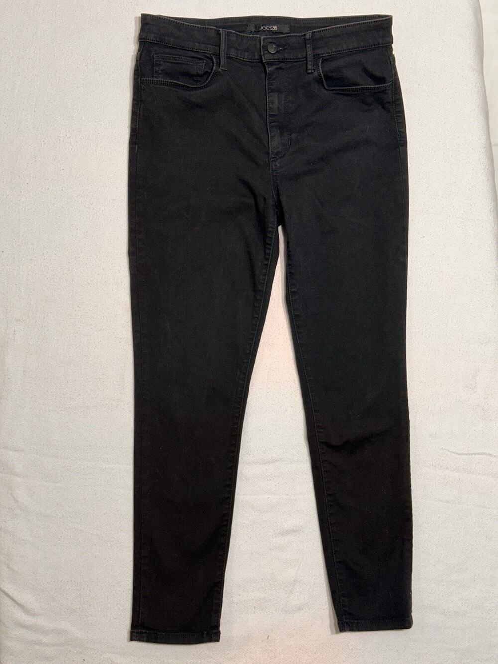Joes Jeans Womens 33x29 Black Straight Leg Fit Denim 5 Pocket Western Cowgirl